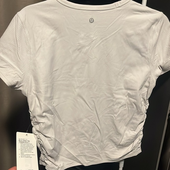 Lululemon Ribbed Rulu shirt - Picture 2 of 3